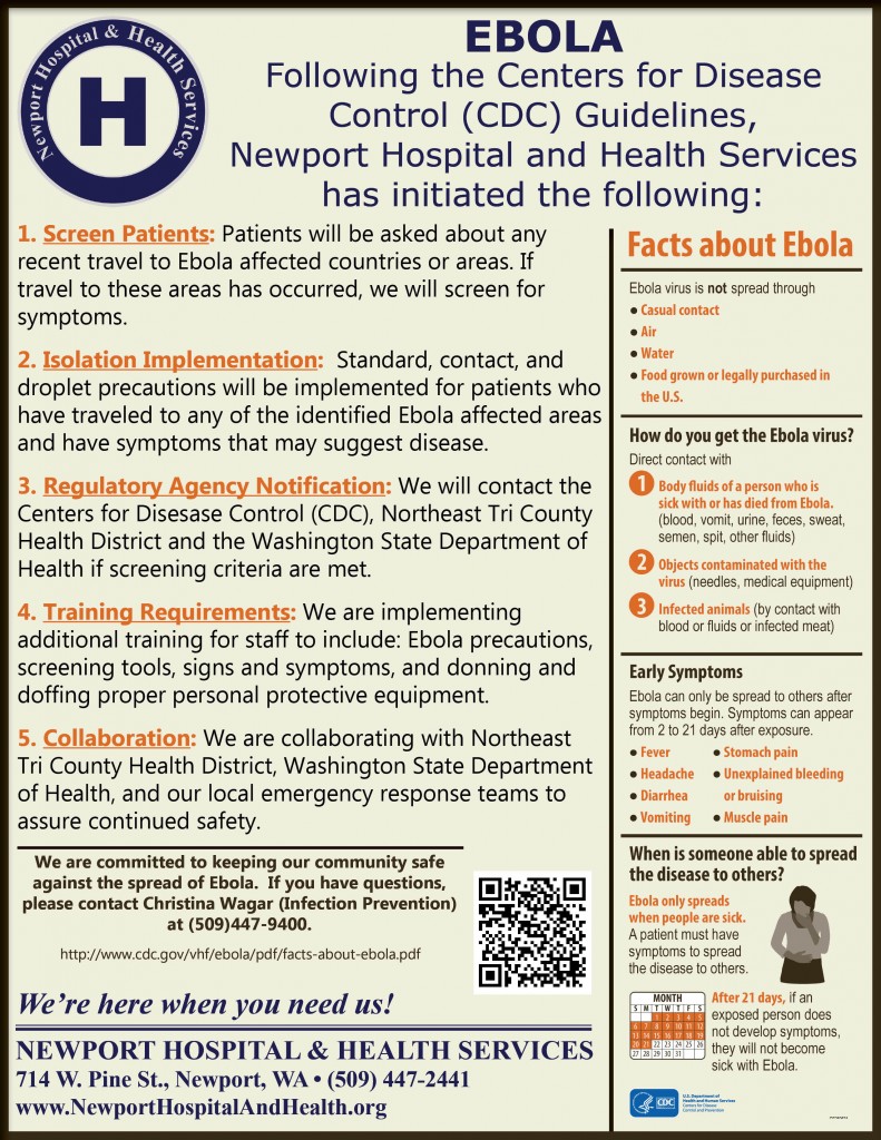 Ebola Information Flyer