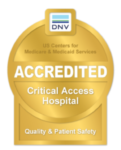 Critical Access Hospital Accreditation badge